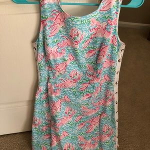 Lilly Pulitzer Delia Shift Dress: Lobstah Roll